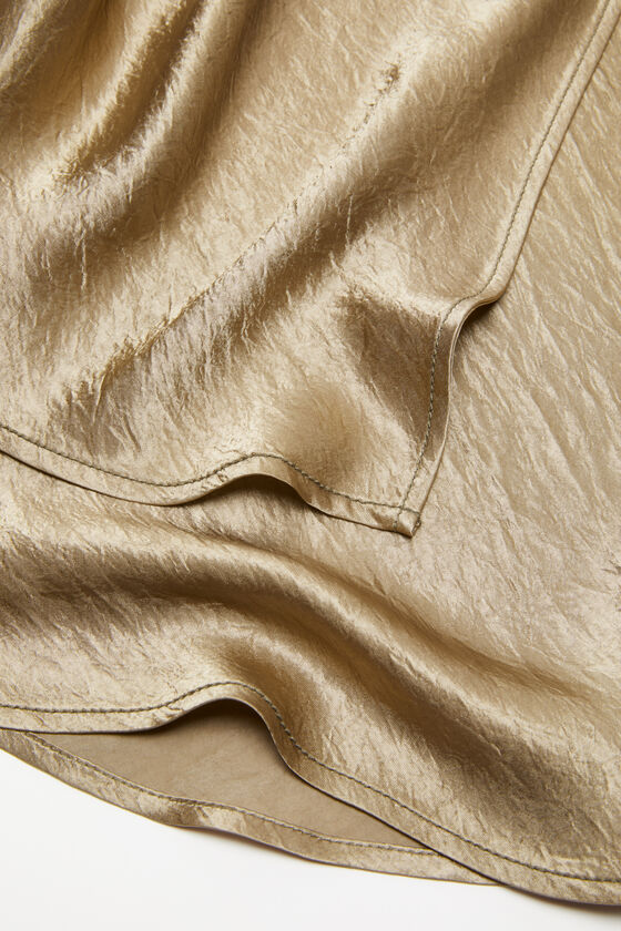 (image for) Unique Flavor Satin wrap skirt